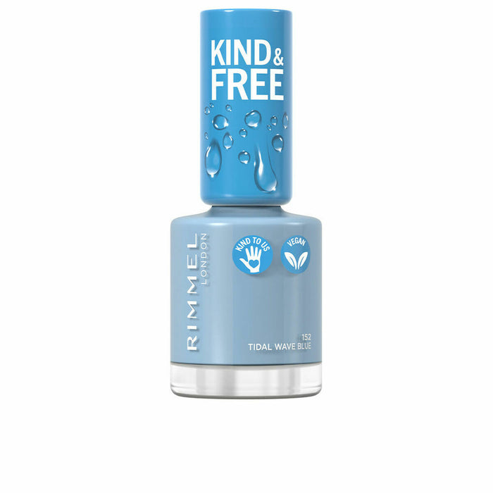 lac de unghii Rimmel London Kind & Free 152-tidal wave blue (8 ml)
