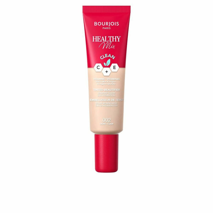 Cremă Hidratantă cu Culoare Bourjois Healthy Mix Nº 002 (30 ml)