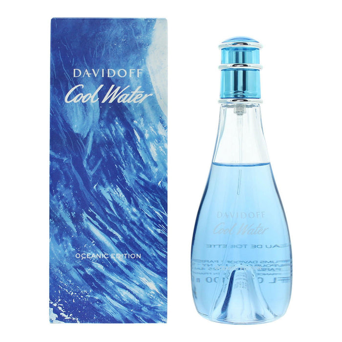Apă de toaletă Davidoff Cool Water Oceanic Edition, pentru femei, 100 ml