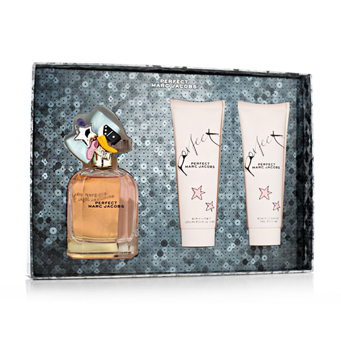 Set de Parfum Femei Marc Jacobs EDT Perfect 3 Piese