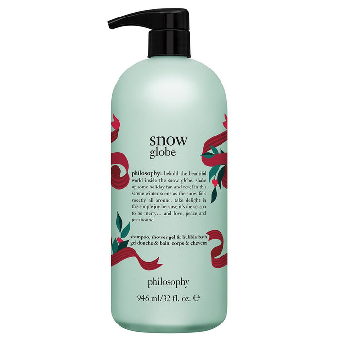 Gel de duș și șampon 2 în 1 Philosophy Snow Globe, 946 ml