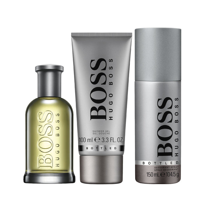 Set de Parfum Bărbați Hugo Boss-boss Boss Bottled 3 Piese