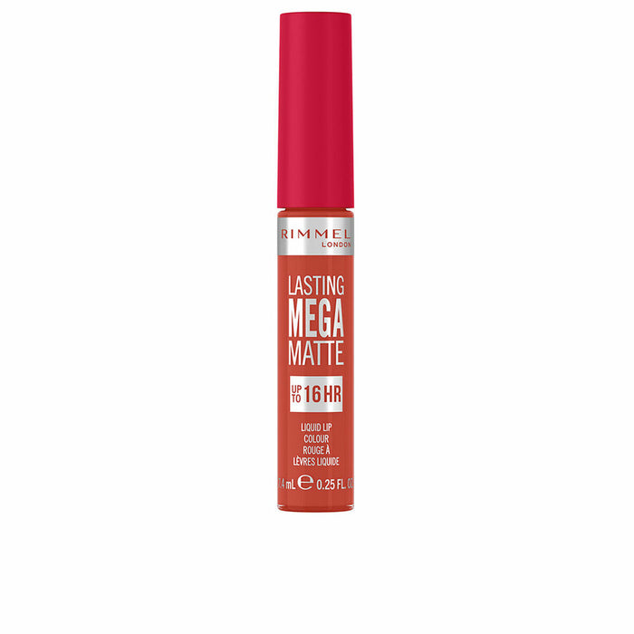 Ruj lichid Rimmel London Lasting Mega Matte Nº 920 Scarlet Flames 7,4 ml