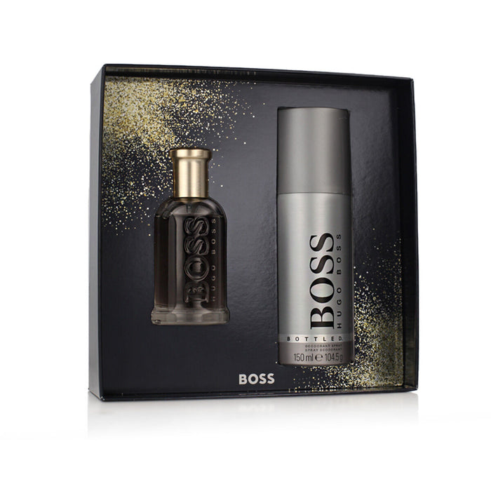 Set de Parfum Bărbați Hugo Boss EDP Boss Bottled 2 Piese