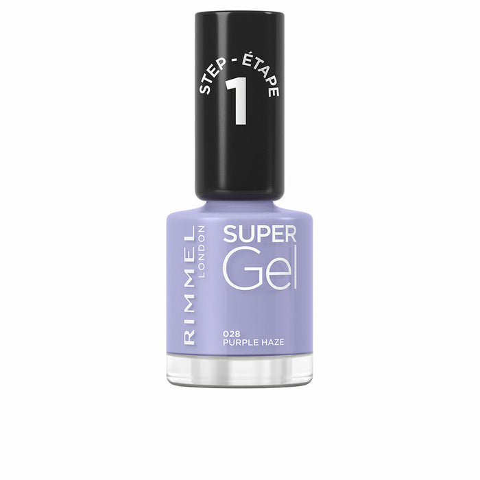 lac de unghii Rimmel London Super Gel Nº 028 Purple haze 12 ml