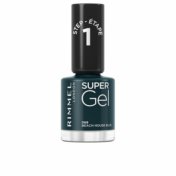 lac de unghii Rimmel London Super Gel Nº 068 Beach house blue 12 ml