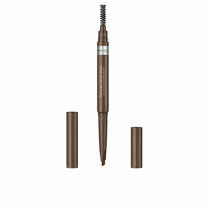 Creion de Sprâncene Rimmel London Brow This Way Nº 02 Medium brown 0,25 g