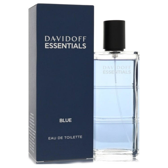 Apă de toaletă Davidoff Essentials Blue, pentru bărbați, 110 ml