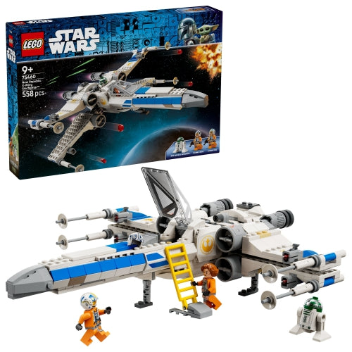 Set de construcție LEGO Star Wars, New Republic X-Wing Starfighter, 558 piese, 9+ ani