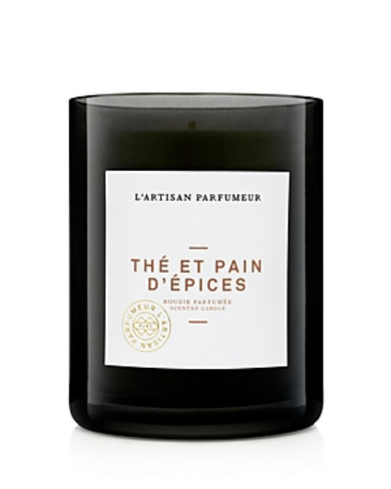 Lumânare parfumată L'Artisan Parfumeur Thé et Pain d'Épices, picantă, 250 g