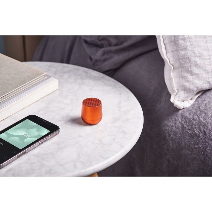 Difuzor Bluetooth Portabil Lexon Mino Portocaliu 3 W
