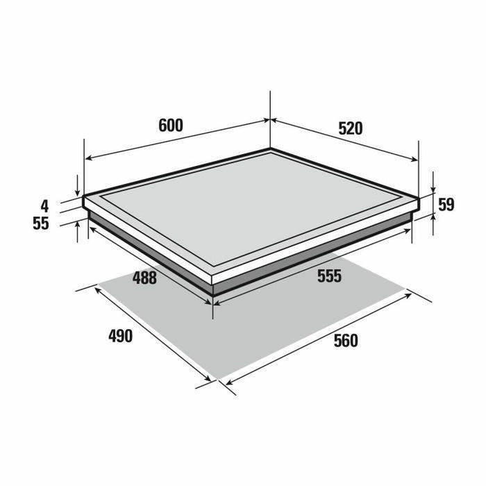 Plită cu Inducție Sauter SPI4664B 60 cm 5700 W