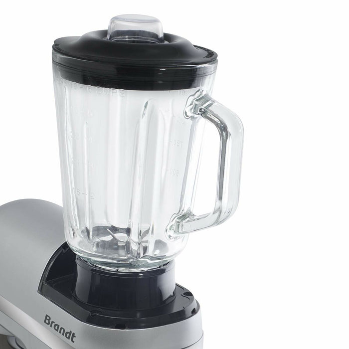 Robot de Bucătărie Brandt KM650BS Gri 650 W 1,5 L 4 L