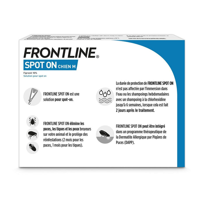 Anti-paraziți Frontline Câine 10-20 Kg 1,34 ml 4 Unități