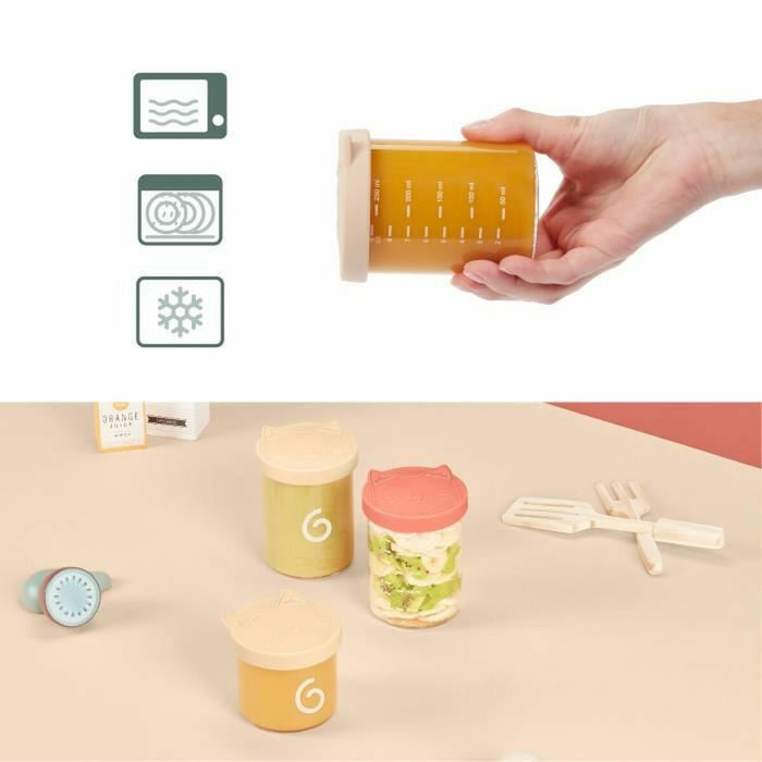 Set de recipiente pentru mâncare de bebe Babymoov