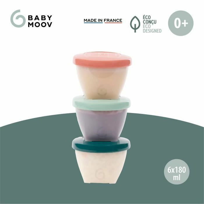 Set de Cutii pentru Prânz Babymoov A004317 Multicolor 3 Unități