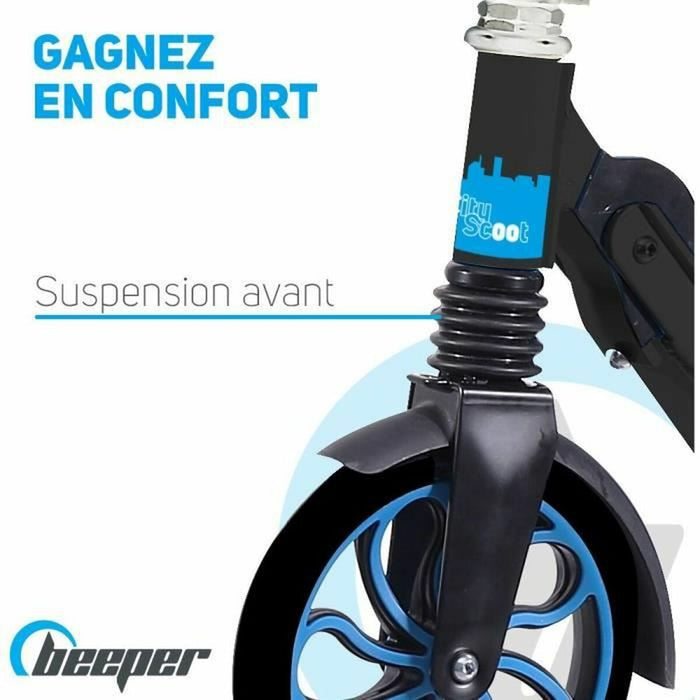 Trotinetă Beeper Negru