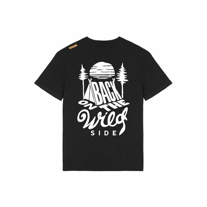 Tricou cu Mânecă Scurtă Bărbați Picture Deelwi Negru