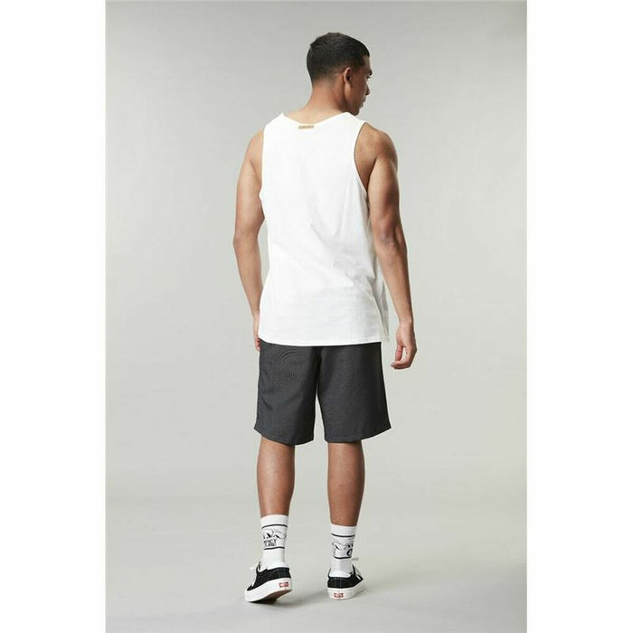 Tricou de Bărbați fără Mâneci Picture Authentic Tank B Alb