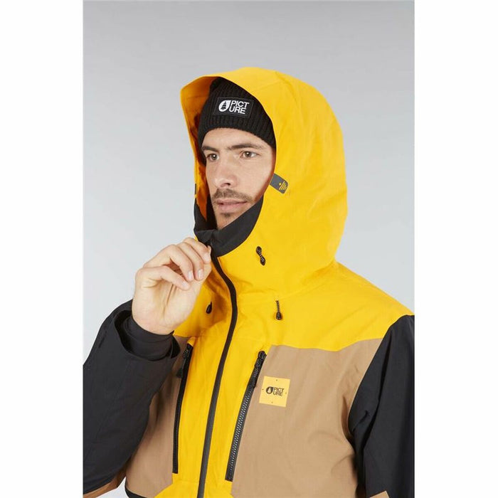 Geaca de ski Picture Naikoon Galben Bărbați