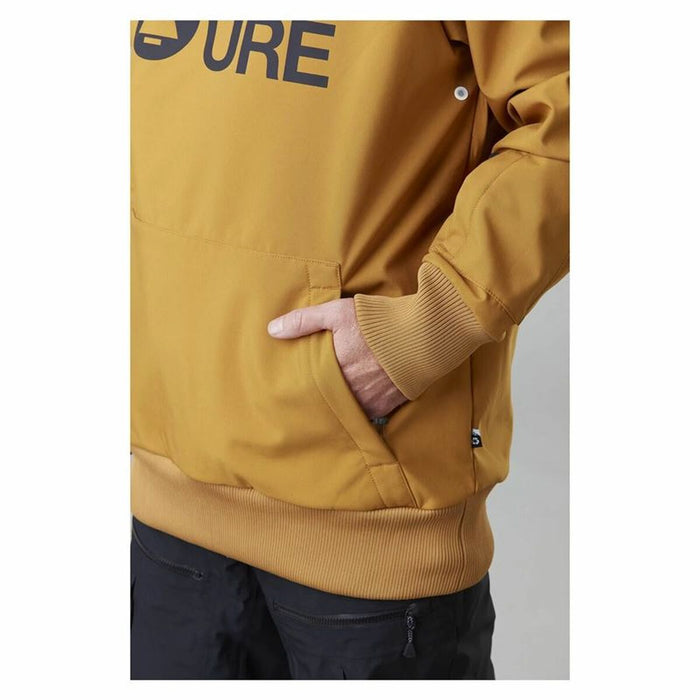 Hanorac cu Glugă Bărbați Picture Galben