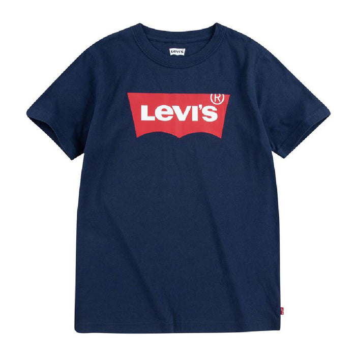 Tricou cu Mânecă Scurtă pentru Copii Levi's Batwing Albastru închis Unisex