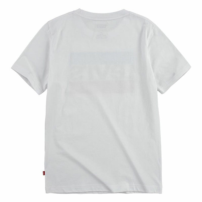 Tricou cu Mânecă Scurtă Copii Levi's Sportswear Logo Alb