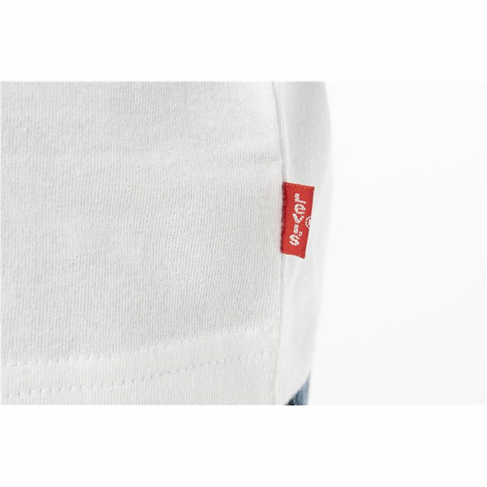 Tricou cu Mânecă Scurtă Copii Levi's Sportswear Logo Alb