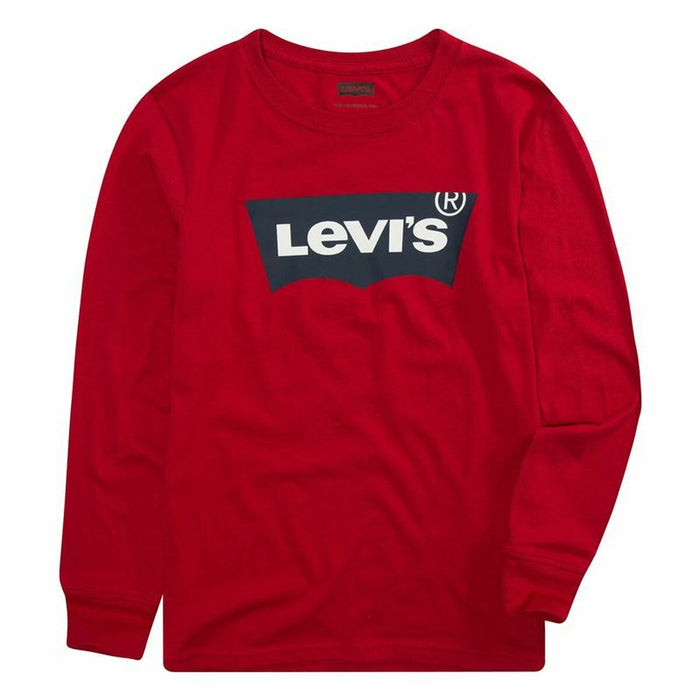Tricou cu Mânecă Lungă pentru Copii Levi's Batwing  Roșu