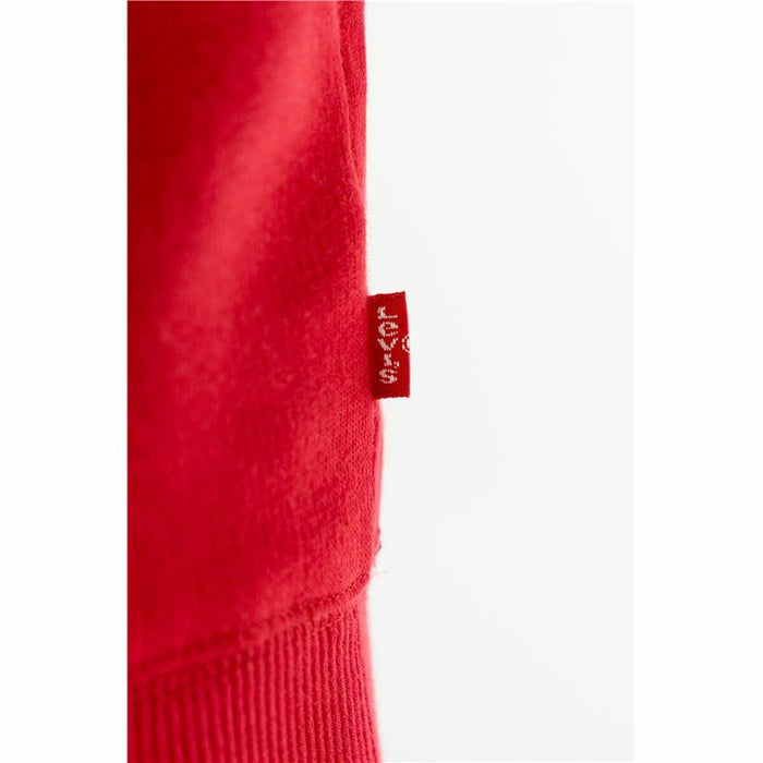 Hanorac fără Glugă Copii Levi's Batwing Crewneck  Roșu