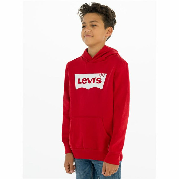 Hanorac pentru Copii Levi's Batwing Screenprint Roșu