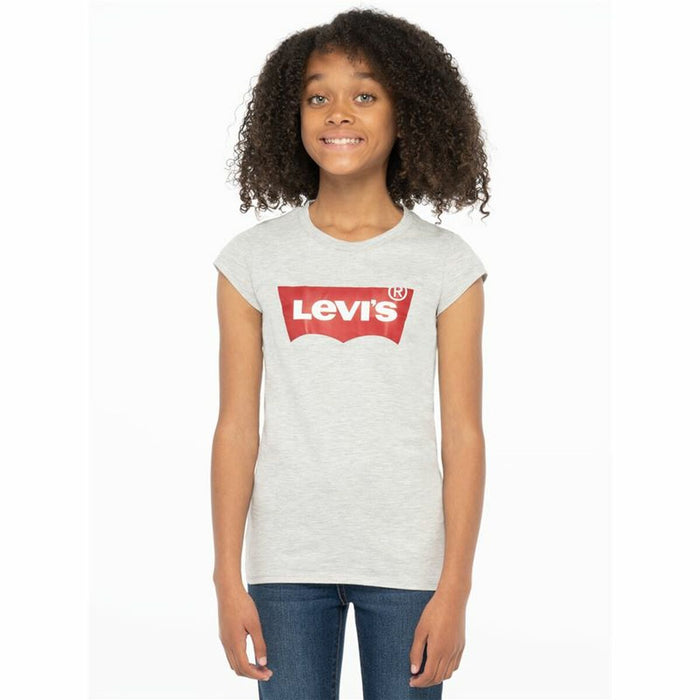 Tricou cu Mânecă Scurtă pentru Copii Levi's Batwing Gri deschis
