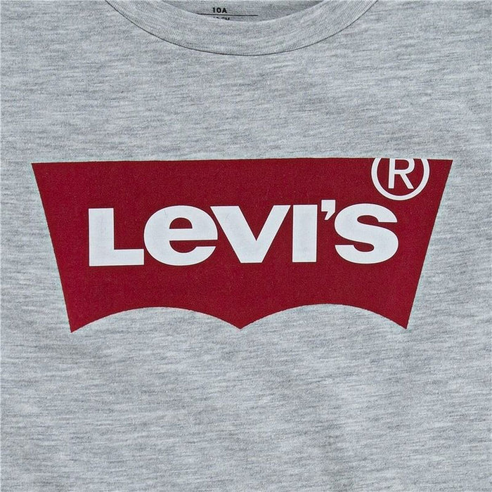 Tricou cu Mânecă Scurtă pentru Copii Levi's Batwing Gri închis