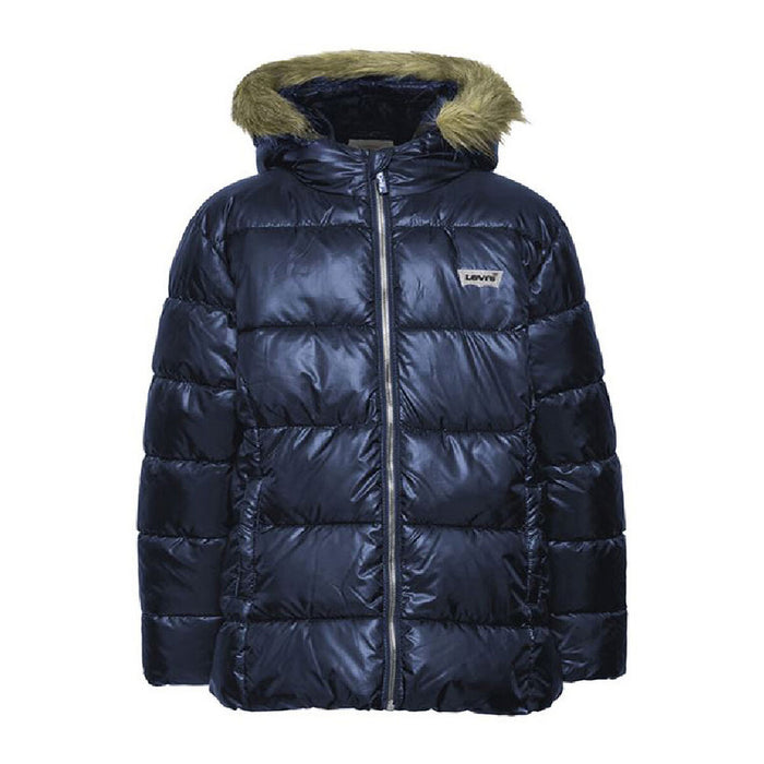 Jachetă Sport pentru Copii Levi's Fur Puffer Girl Albastru închis