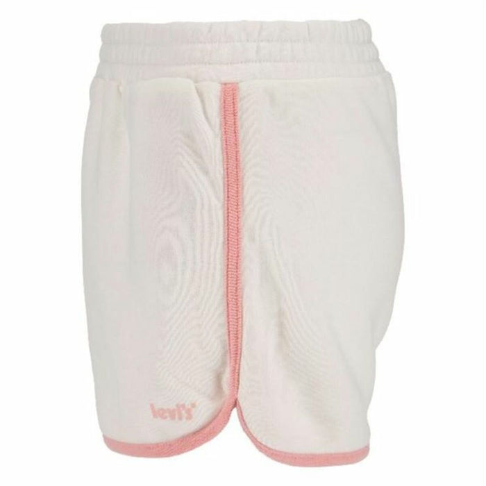 Pantaloni Scurți Sport pentru Copii Levi's Dolphin Alyssum Alb