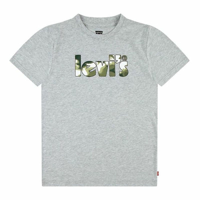 Tricou Levi's Camo Poster Logo Gray Gri