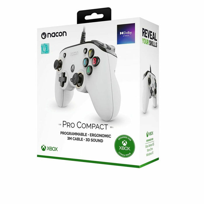 Joystick-ul consolei de jocuri video Nacon XBXPROCOMPACTWHITE