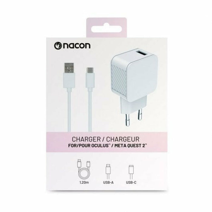 Încărcător de Perete + Cablu USB A la USB C Nacon