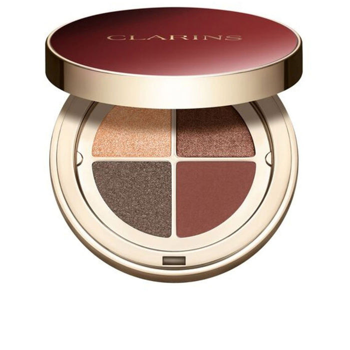 Paletă de farduri de pleoape Clarins Ombre 4 Colour, nuanța 10 Gradație de arțar, 4 nuanțe, 4,2 g