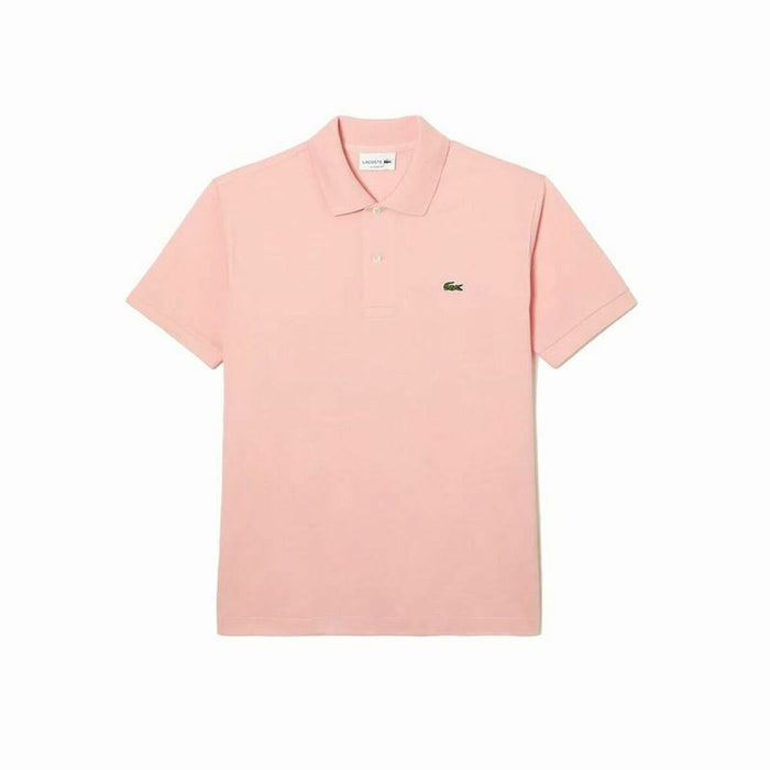 Tricou Polo cu Mânecă Scurtă Bărbați Lacoste Fit L.12.12 Roz