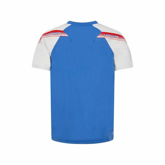 Tricou cu Mânecă Scurtă Bărbați Lacoste Sport Regular Fit Albastru