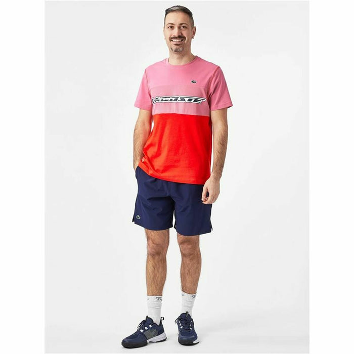 Pantalon Scurt Sport Lacoste Sport x Novak Djokovic Regular Fit Albastru