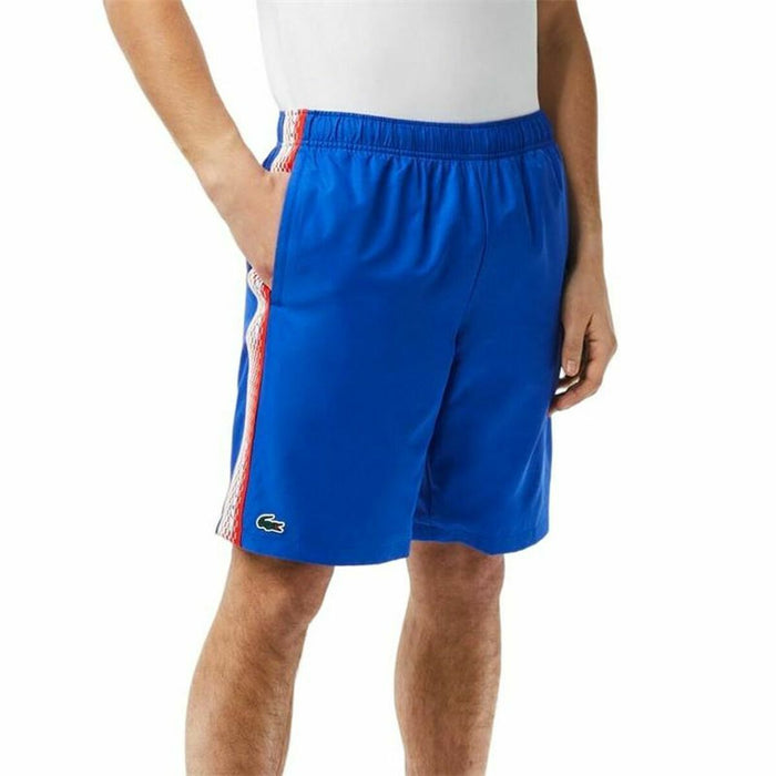 Pantaloni Scurți Sport pentru Bărbați Lacoste Tennis Albastru