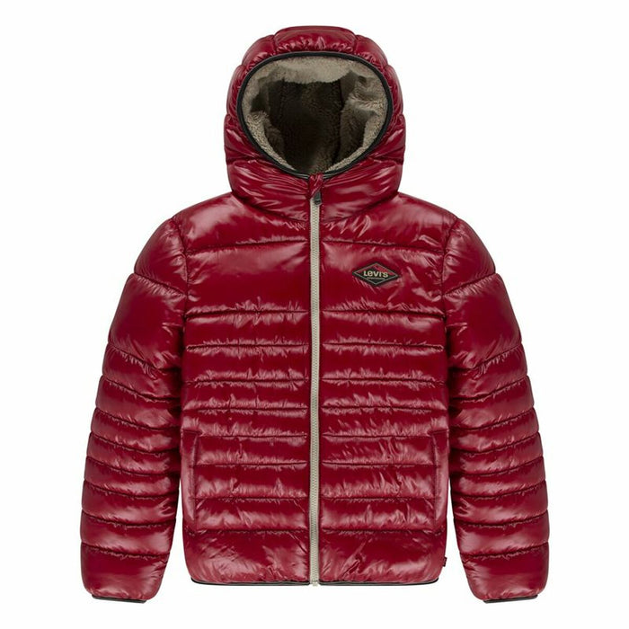 Vestă Infantil Levi's Lined Mdwt Puffer J Rhythmic Roșu Închis