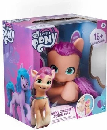 Figurină pentru coafat Hasbro My Little Pony, Sunny Starscout, 15+ accesorii, 3+ ani