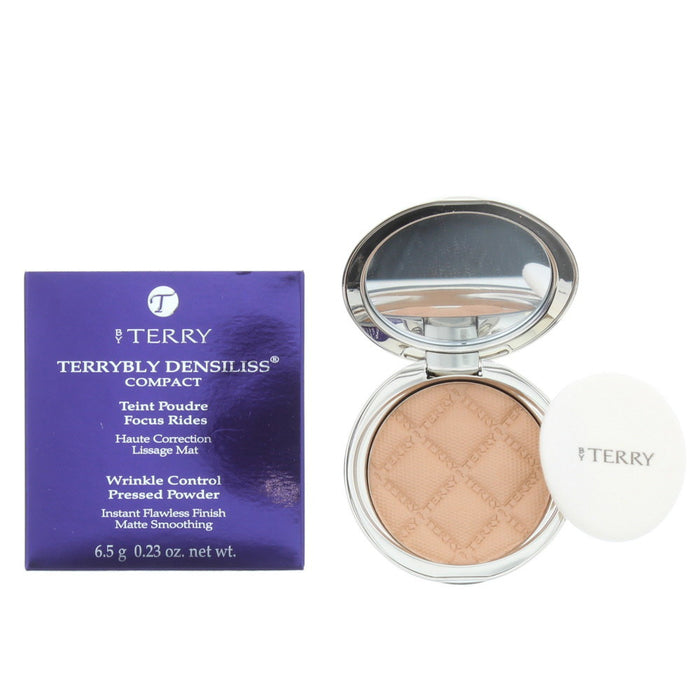 Pudră compactă By Terry Terrybly Densiliss, efect matifiant și netezitor, nuanța N3 Nisip de vanilie, 6,5 g