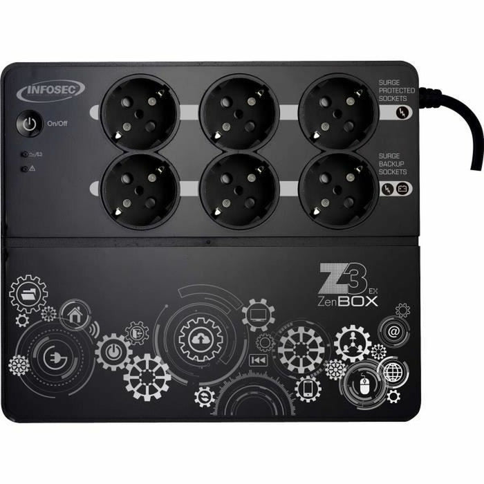 Placă de circuit INFOSEC Z3 Zenergy Box 700 12 V 220 V 360 W
