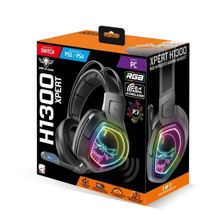 Căști Spirit of Gamer Xpert H1300 Negru