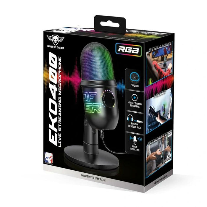 Microfon Spirit of Gamer Eko 400 Negru