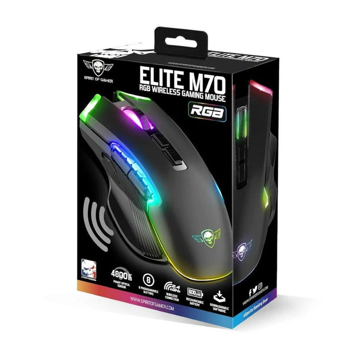 Mouse Spirit of Gamer  Elite M-70 Negru